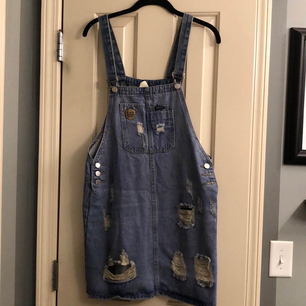 Jean Overall Dress